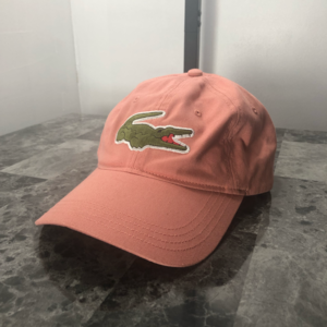 Lacoste Womens Pink Strap Back Hat